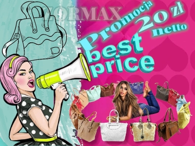Promocje torebek * sale bags * Распродажа сумок