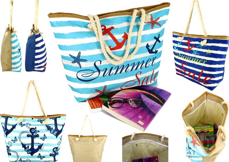 Torba plażowa PL1012 mix kolor