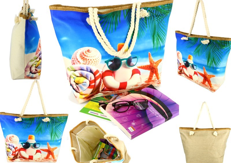 Torba plażowa PL1031 mix kolor