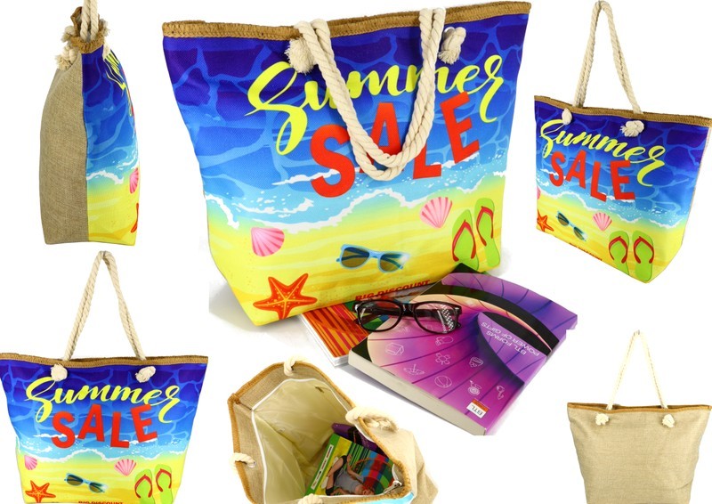 Torba plażowa PL1031 mix kolor