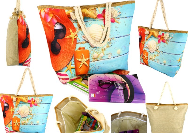 Torba plażowa PL1031 mix kolor