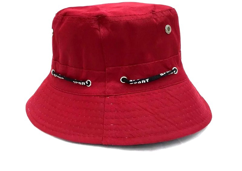 Kapelusz bucket hat 0015 bordo