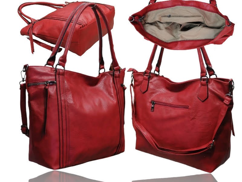 Torebka damska 3680 bordo